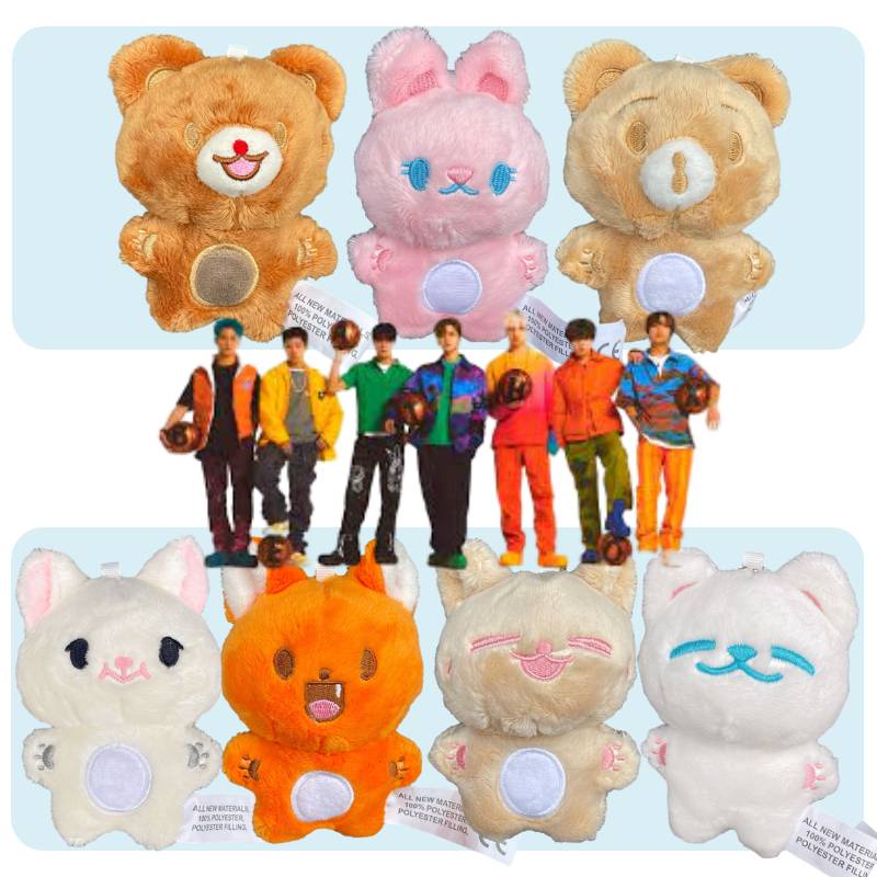 Gantungan Kunci Mewah NCT DREAM Animal Lucu Renjun, Mark, Dreamy Ver. Haechan