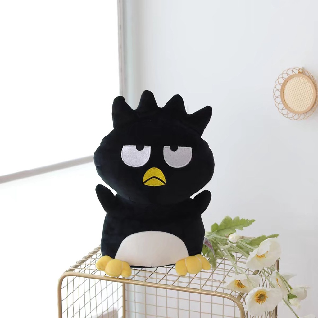 60cm/45cm/30cm Sanrio BAD BADTZ-MARU Mainan Mewah XO Pinguin Boneka Boneka Hadiah Melempar Bantal Mainan