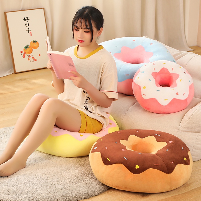 Bantal Kursi Donat Lucu Untuk Rumah Dan Taman Anda