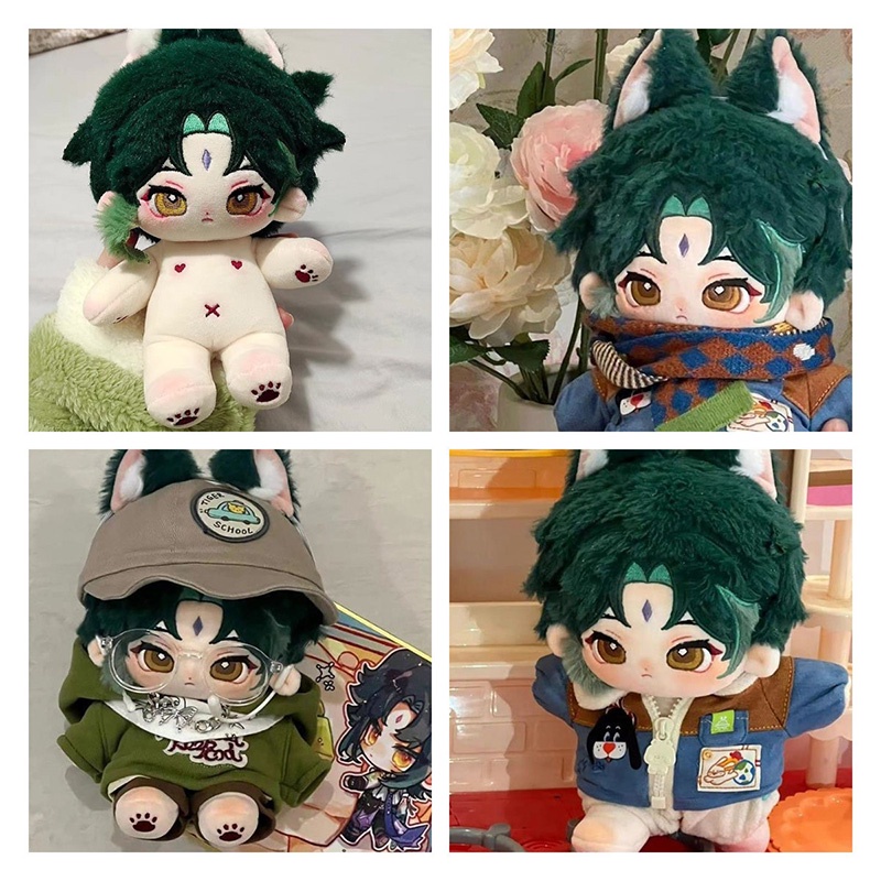 Xiao Rabbit Plush Toy From God Game Asli Isian Katun Pp Super Lembut Tinggi 20cm