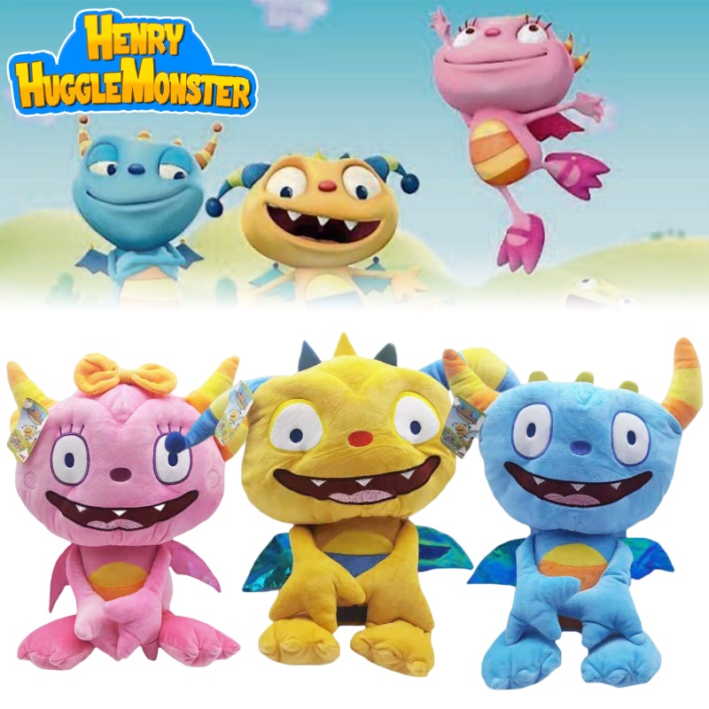 Henry the Cartoon Monster Plush Toy Penambahan Yang Menyenangkan Dan Warna Warni Mainan Koleksi Anak Anda