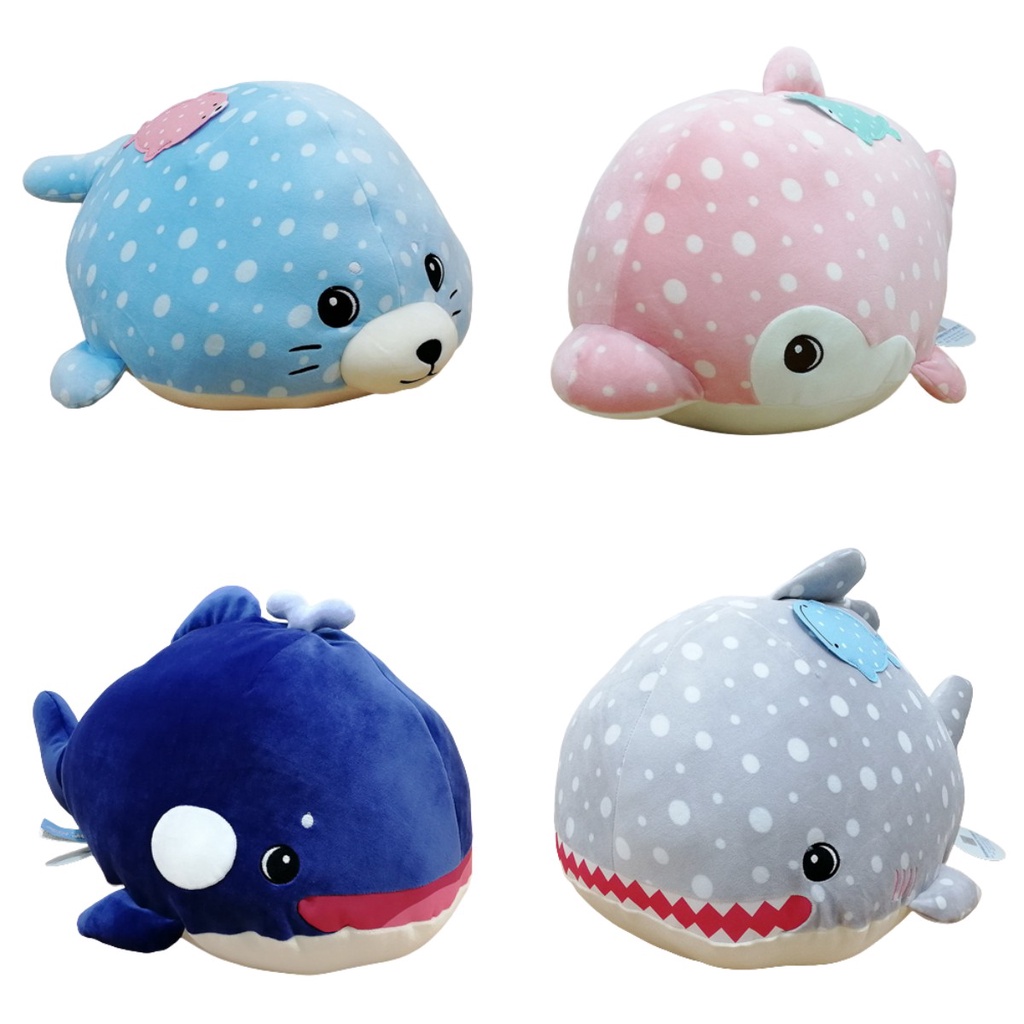 Dolphin Plush Pillow Stock Untuk Toko Mainan Anak