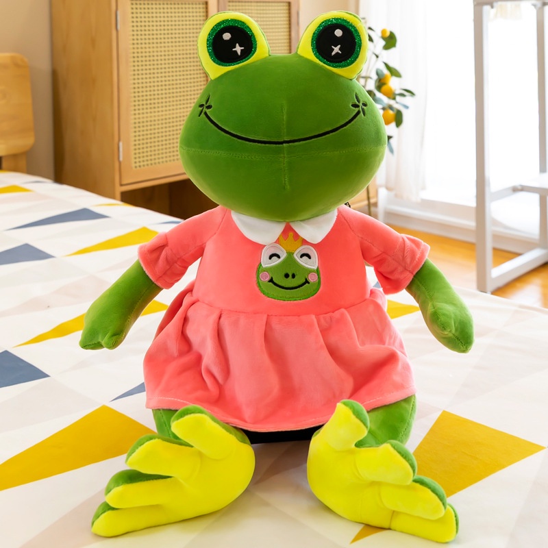 Boneka Pasangan Wawa Mainan Mewah Froggy Bisa Di Kasih