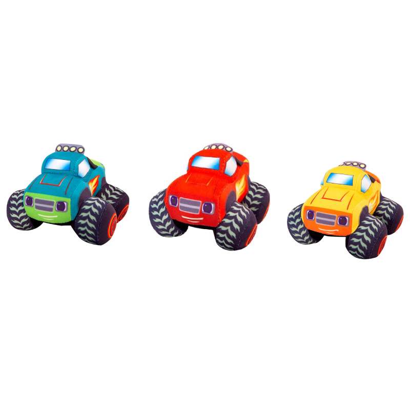 Plushie Mobil Off-road Fun Dengan Desain Kartun