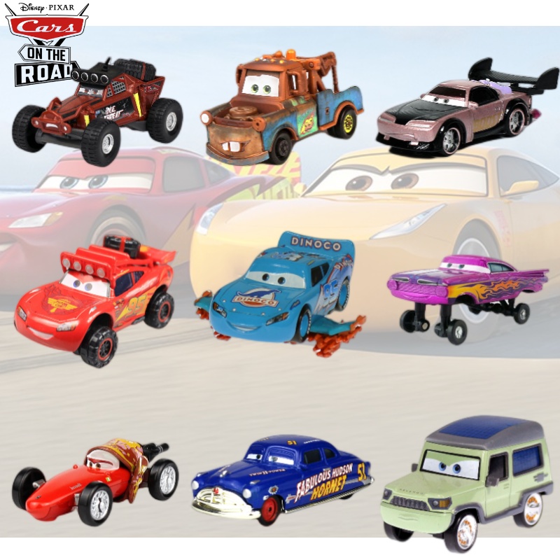 Alloy Cars Detail Menampilkan Karakter Dari Cars Movie Series