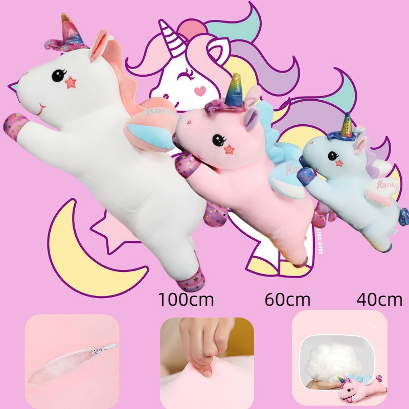 Unicorn Putih Elegan Mewah Ideal Untuk Dekorasi Ruangan