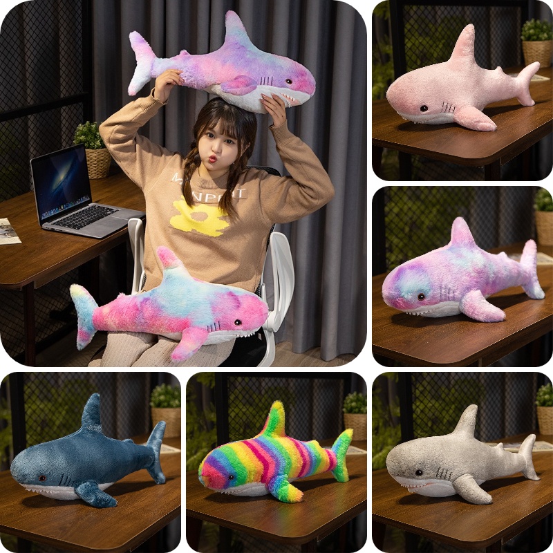 Fluffy Shark Cushion Pasangan Tidur Nyaman