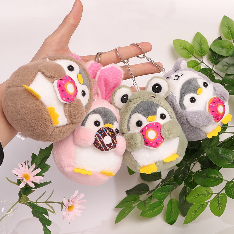 Charm Ransel Unik Boneka Pinguin Untuk Anak Remaja Dan