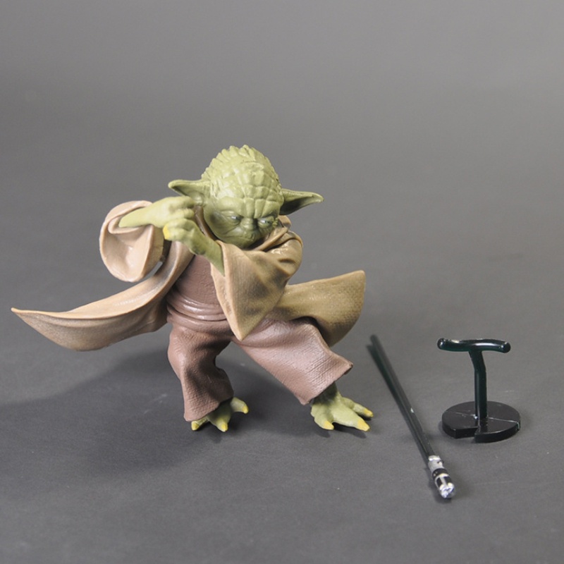 Mainan Figur Miniatur Master Yoda, Ideal Untuk Para Kolektor Atau Penggemar Star Wars