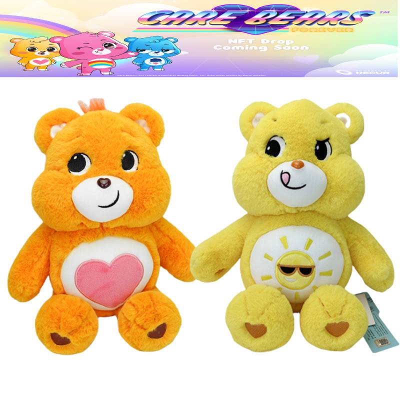 Boneka Plush Beruang Pelangi Carebears Warna Warni