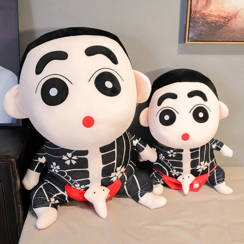Mainan Boneka Boneka Shin Chan Besar Bahan Plush Untuk Anak Perempuan Laki-Laki Dan Hadiah