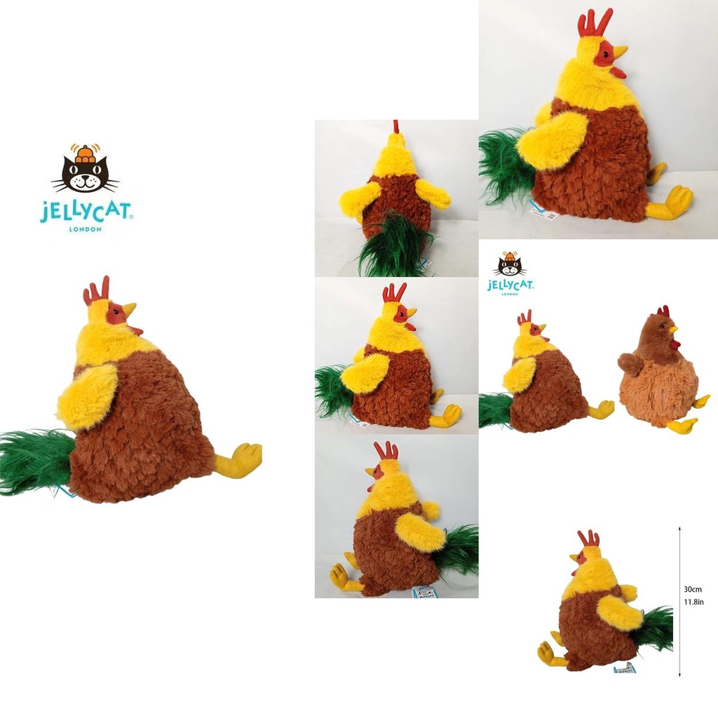 Ji Boneka Ayam Plush Dengan Isian Katun Pp Lembut Dan Dapat Di Peluk