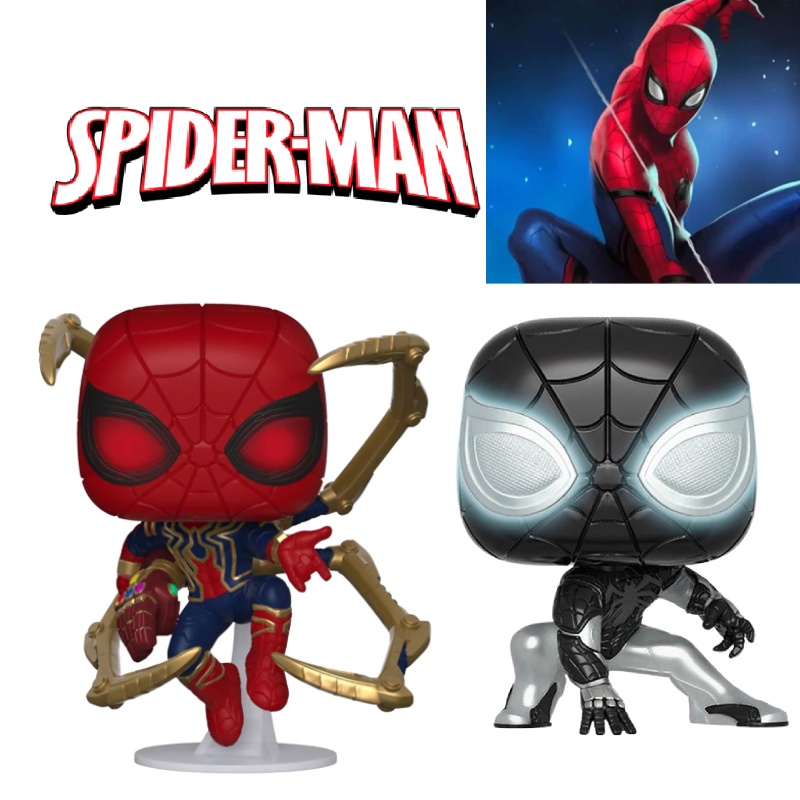 Mainan Model Pvc Buatan Tangan Spider-man 9cm Action Figure Dengan Kualitas Build Solid