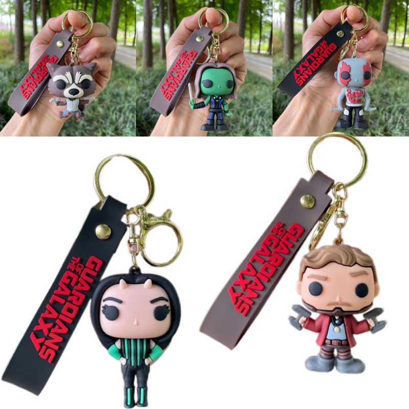 Yp429 Gantungan Kunci Galaxy Guardians Keren Key Ring Pendant Souvenir Hadiah