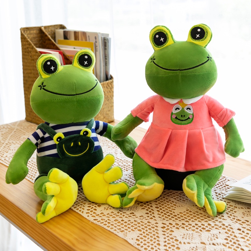 Boneka Pasangan Wawa Mainan Mewah Froggy Bisa Di Kasih