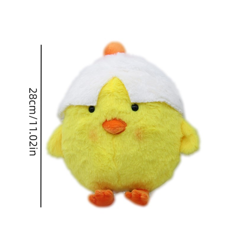 28cm Game For Peace Daidai Chicken Plush Toy Pillow Lembut Dan Menggemaskan Hadiah Plushie