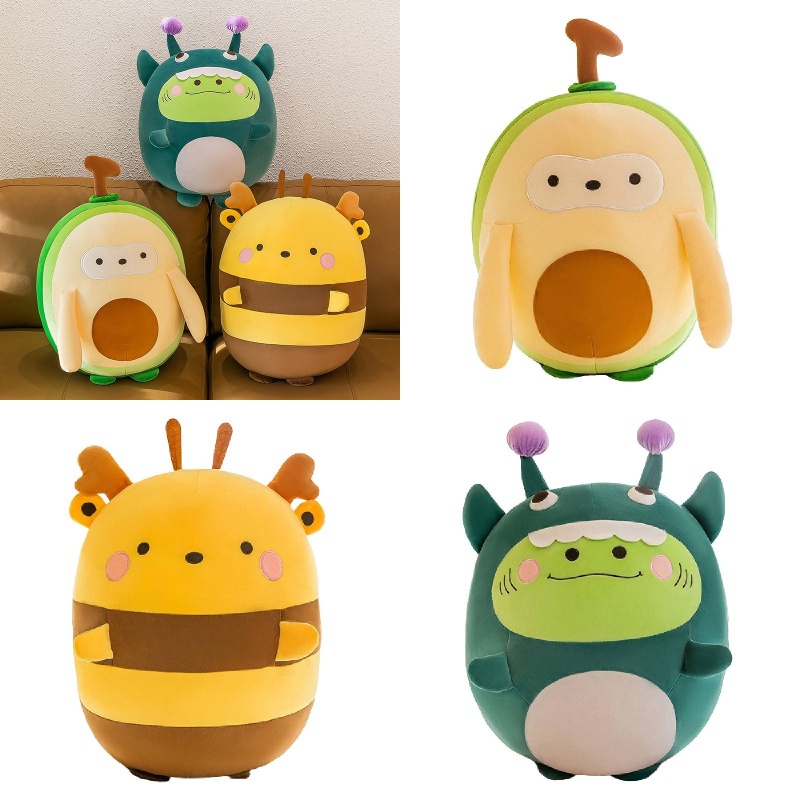 Bantal Mainan Boneka Avocado Trendy Untuk Naptime Yang Nyaman