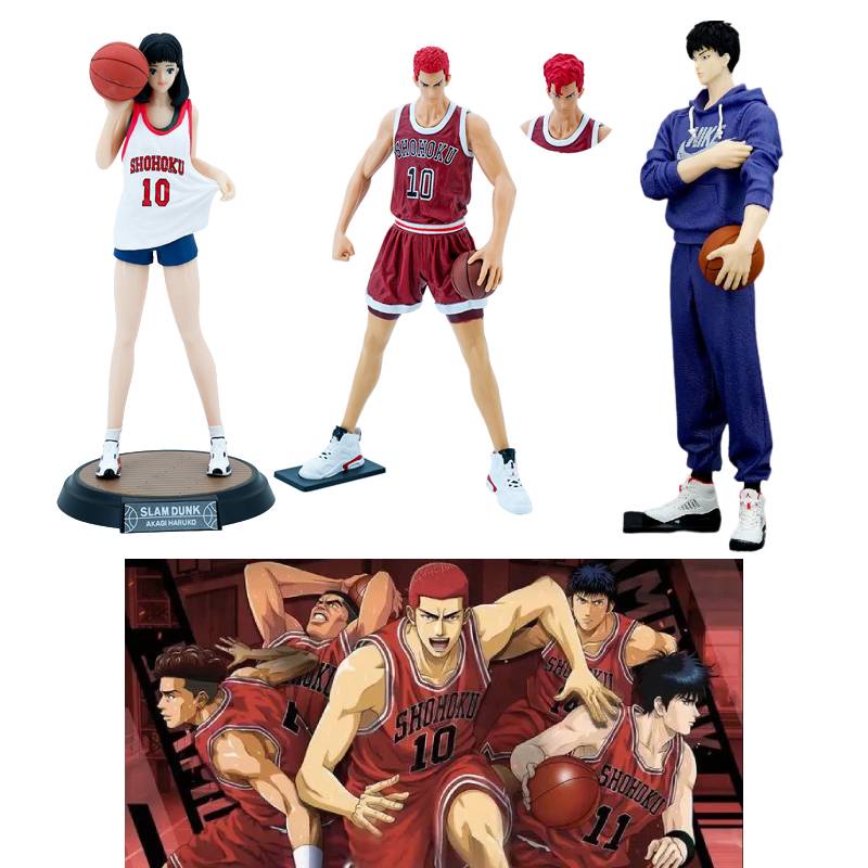 Slam Dunk Haruko Akagi Figure Karakter Anime Model PVC Mainan Table Decor Collect