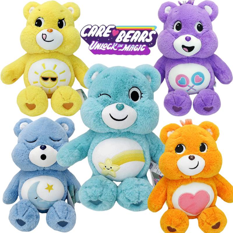 Boneka Plush Beruang Pelangi Carebears Warna Warni