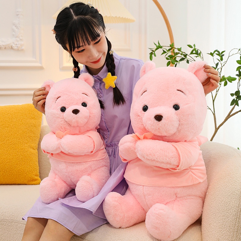 Mainan Boneka Bear Pink Grosir Cocok Untuk Toko Ecer Dan Toko Online