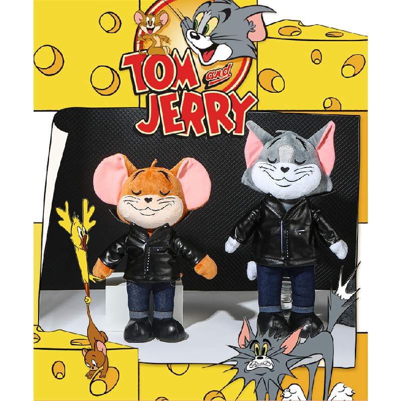 Super Lembut Dan Cuddly Tom Cat And Jerry Mouse Plushies Mainan Sehat Dan Ramah Lingkungan Untuk Semua Usia Dan 32cm)