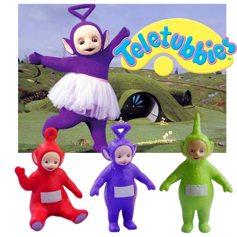 Figure Teletubbies Lucu Dan Warna Warni Bagus Untuk Pajangan Atau Main