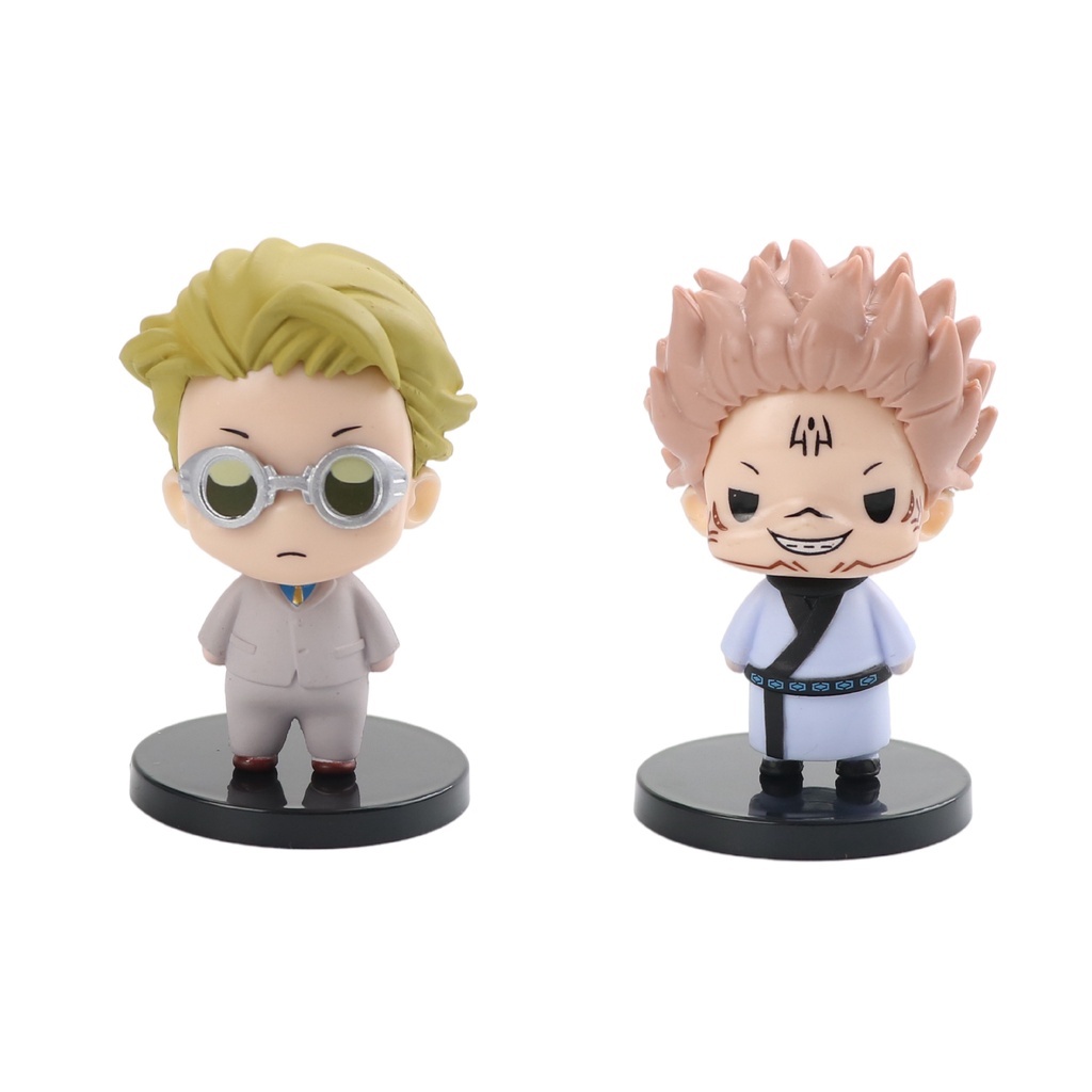 Jujutsu Kaisen Gojo Toge Inumaki Kento Nanami Megumi Nob Figure Model Mainan Boneka