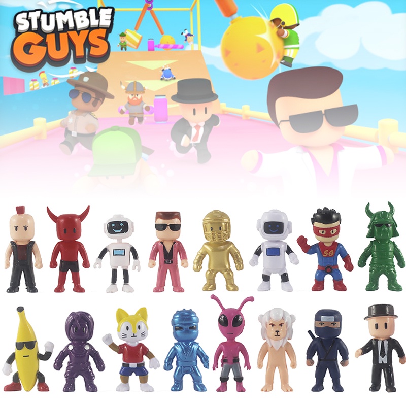 Boneka Ged Stumbling 8varian Patung Topple-over