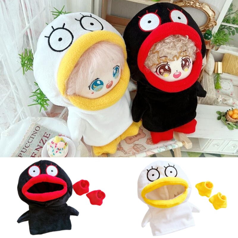 Set Baju Boneka Plush 20cm Lucu Untuk Anak Laki-Laki Dan Perempuan