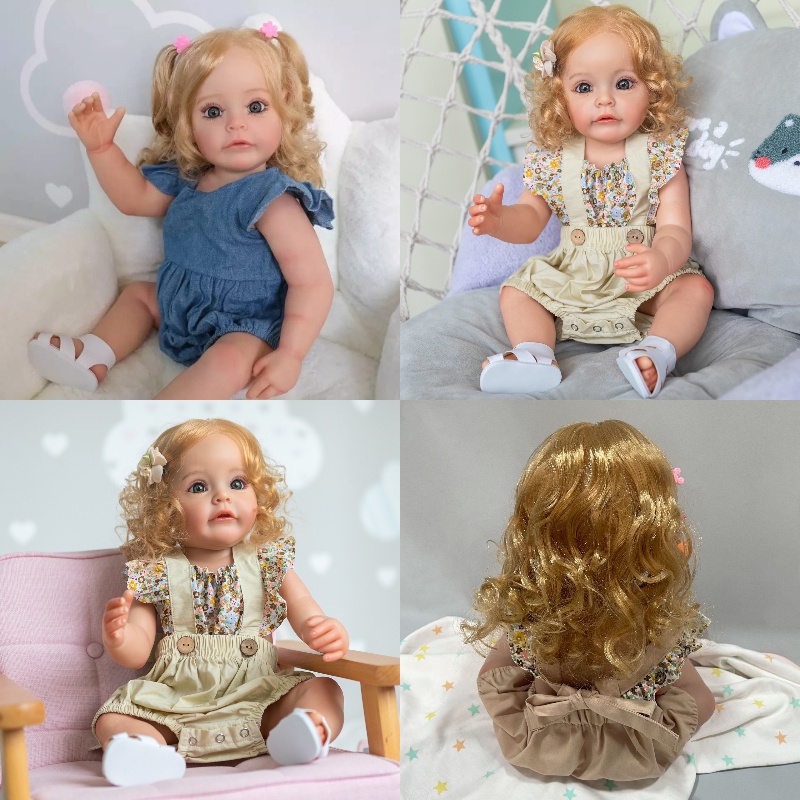 Baby Doll Npk Full Reborn Realistis Dengan Implan Rambut Dan Urat Terlihat