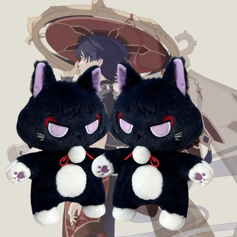 Plushie Kucing Petarung Liar Dari Genshin Impact