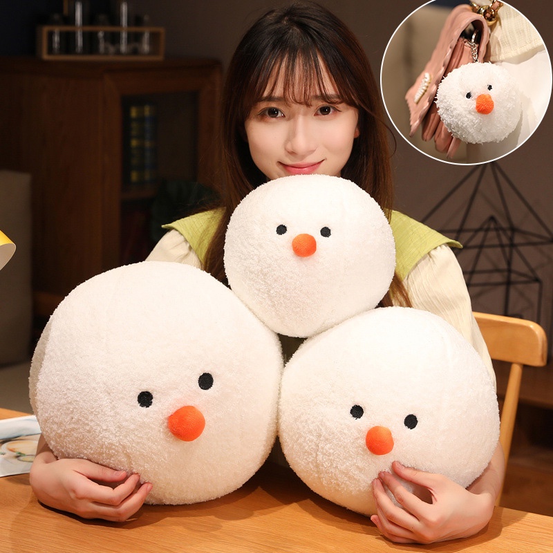 Boneka Bantal Snowball Lovely Cocok Untuk Cewek Kekinian Ulang Tahun Mantap!