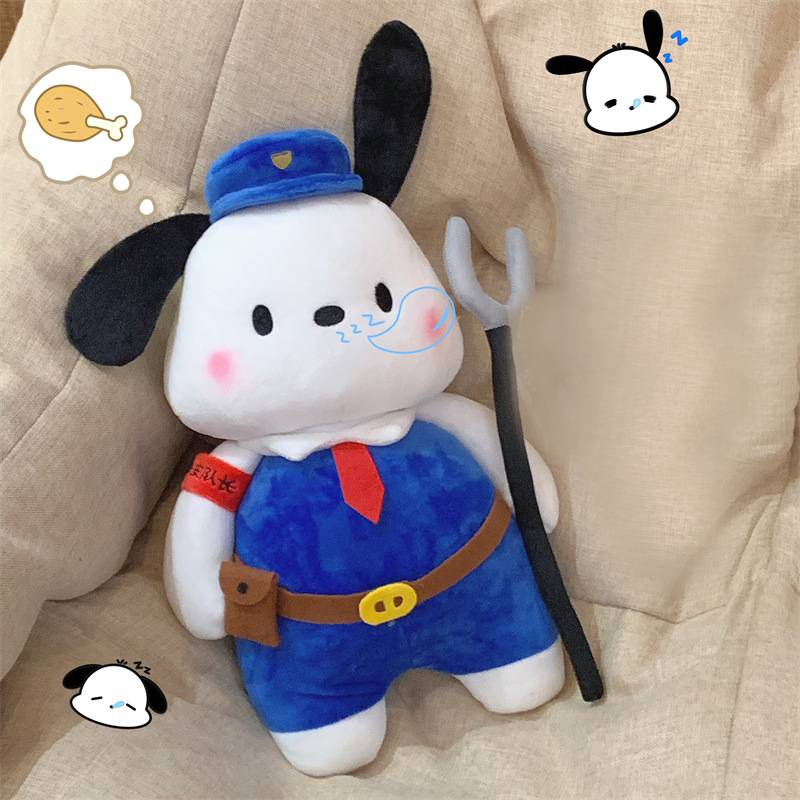 Boneka Plush Pochacco Lembut Dan Cuddly Hadiah Ideal Untuk Ulang Tahun Anak Atau Acara Spesial