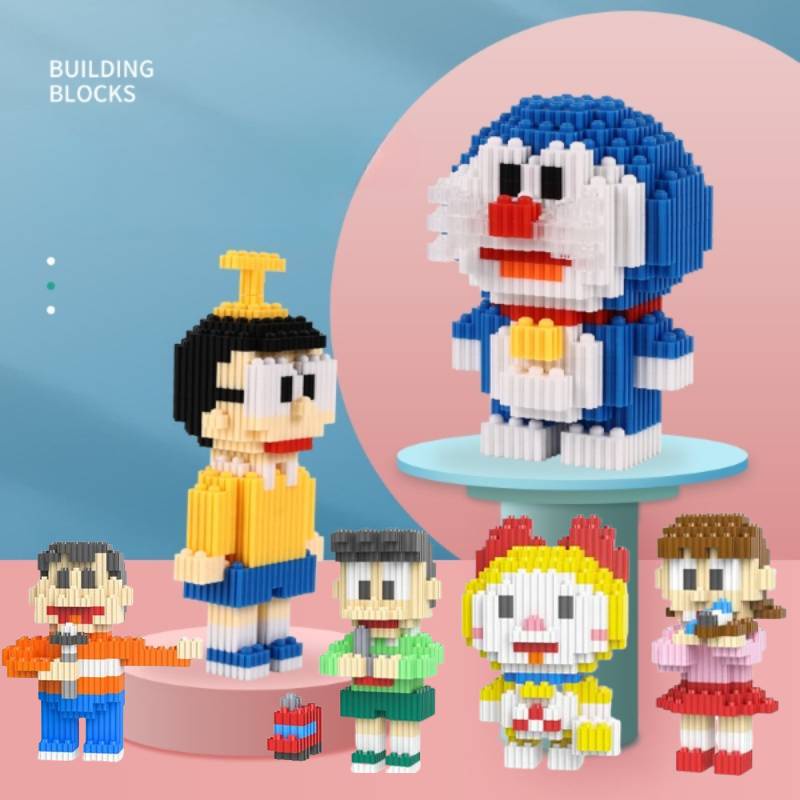 Set Bata Anak Karakter Doraemon Kreatif Berukuran Besar