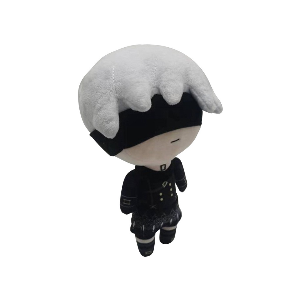 23cm NieR: Automata Game YoRHa No.2 Type B Mainan Mewah YoRHa No.9 Type S Boneka Kartun