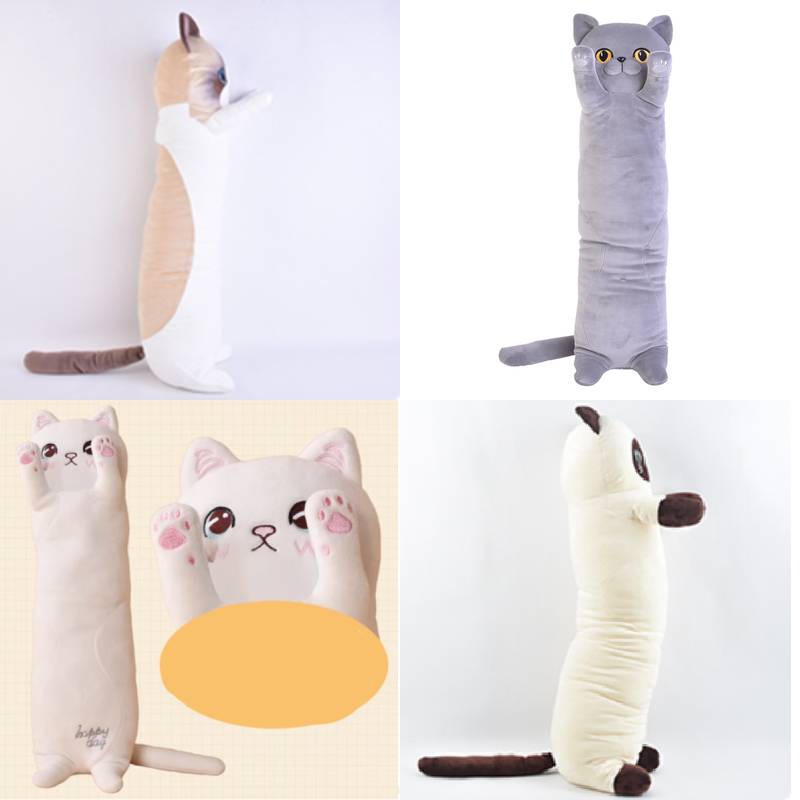 Huggable Coconut Cat Boneka Binatang Untuk Dekorasi Kamar Anak Perempuan