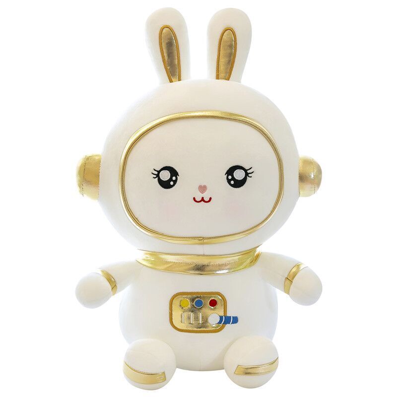 40cm/23cm Space Bunny Plush Toy Fluffy Lembut Huggable Rabbit Cushion Anak Bermain Hadiah