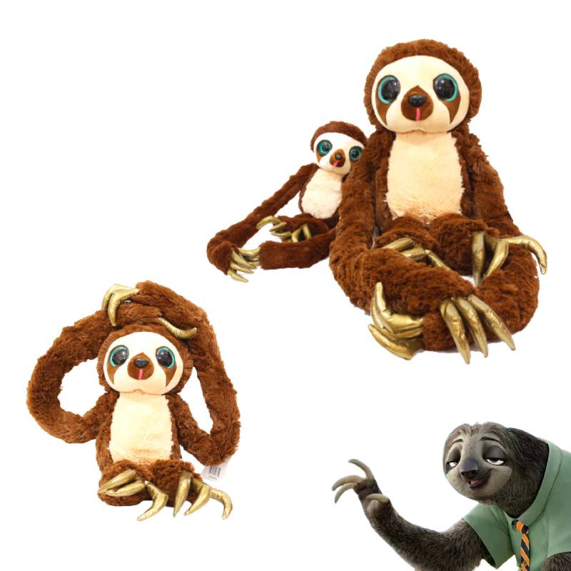 Monkey Boneka Plush Dengan Lengan Panjang Pendamping Ideal Untuk Anak-Anak Di Perjalanan!