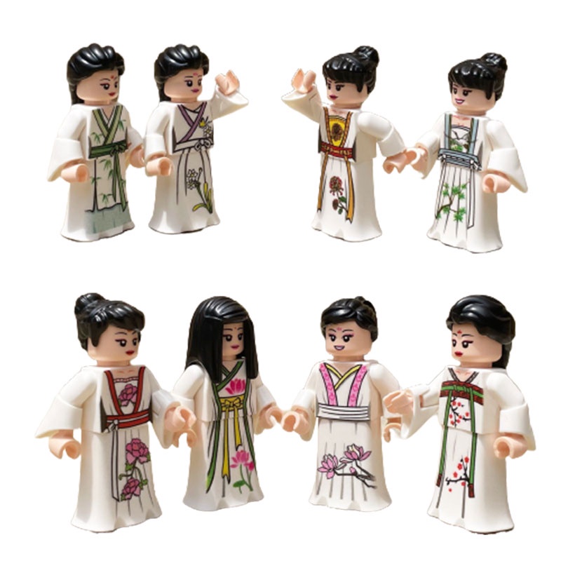 Baju Adat China Hanfu Dan Han Clothing Inspired Building Blocks