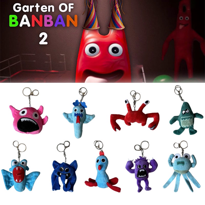 Garten Of Banban Plush Charm Aneh Ceria