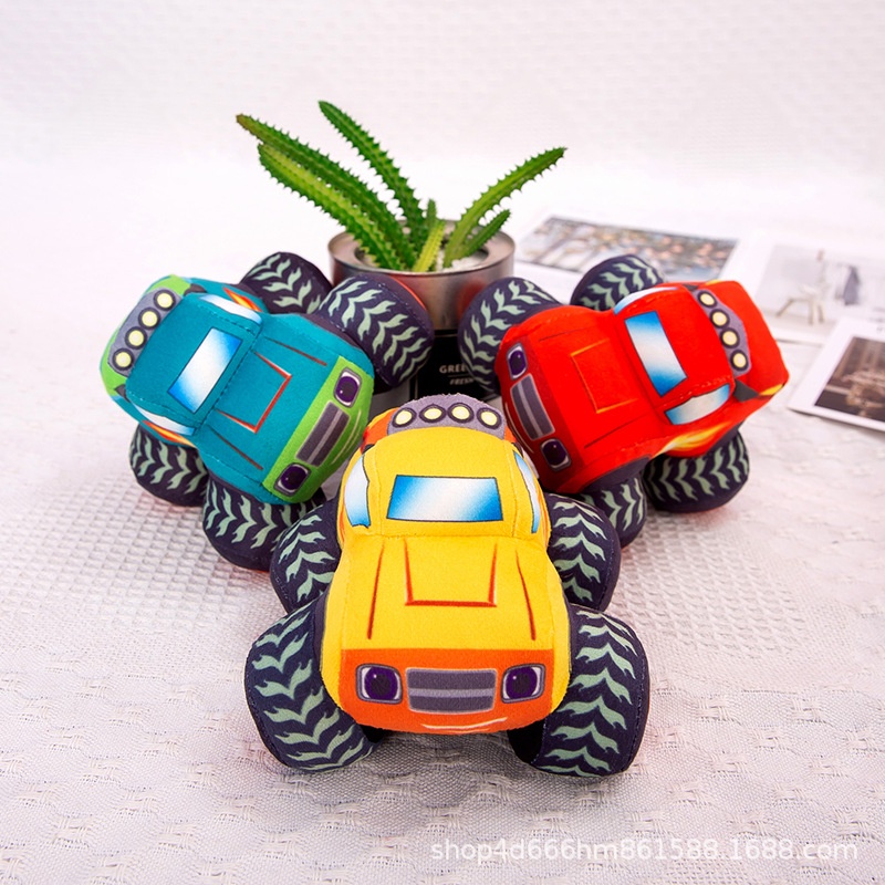 Plushie Mobil Off-road Fun Dengan Desain Kartun