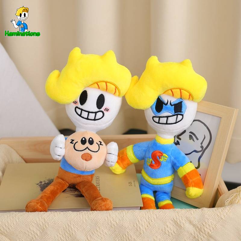 Bryson Dan Ham Plushie Kualitas Luar Biasa Dan Tahan Lama Hadiah Sempurna Untuk Anak-Anak Dan Kolektor.