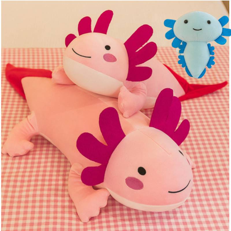 Salamander Plushie Adorable Set for Kids Termasuk Ibu Dan Bayi! Dua