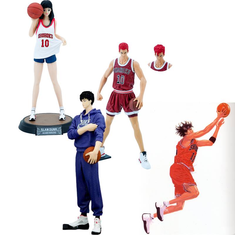 Slam Dunk Haruko Akagi Figure Karakter Anime Model PVC Mainan Table Decor Collect