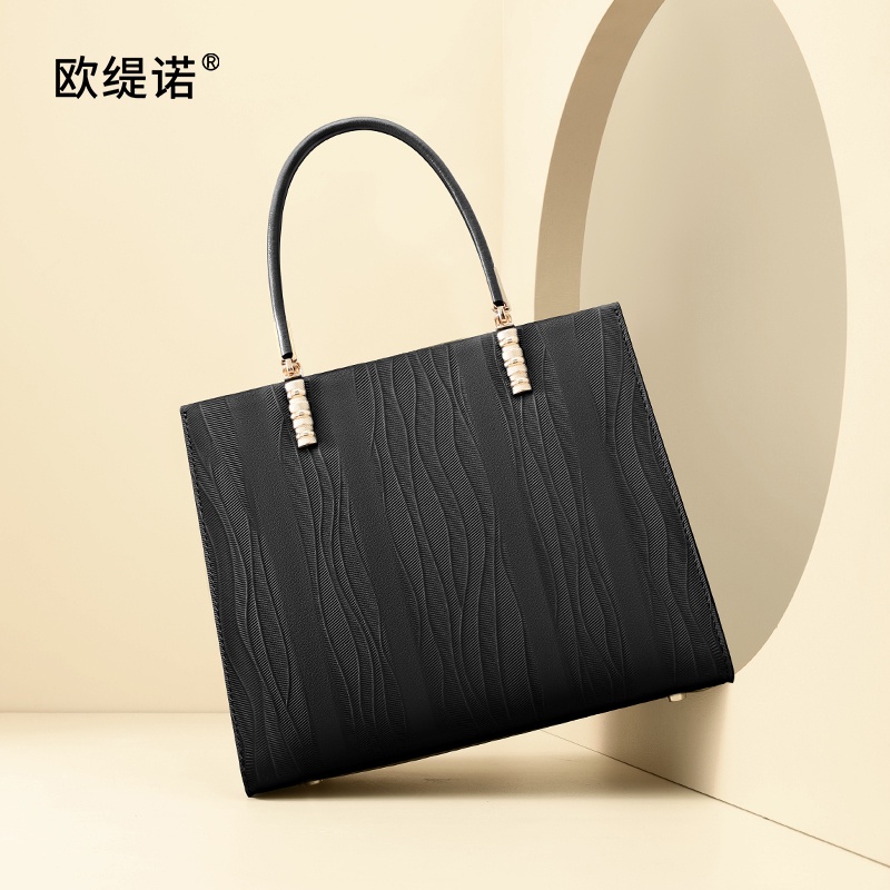 Tas Jinjing Otino Bag Wanita Atmosfer Sense Baru Lanjut Umur Tengah Bag Ibu Kulit asli Bag Crossbody