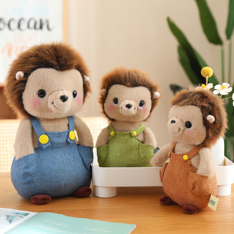Mainan Landak Mewah Pendek Lembut Dan Cuddly, Hadiah Cocok Untuk Pecinta Hewan