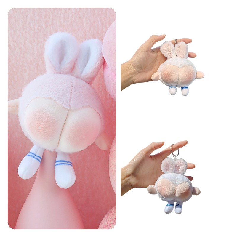 Gantungan Kunci Boneka Mainan Bokong Fun Peach Untuk Anak Dan Dewasa