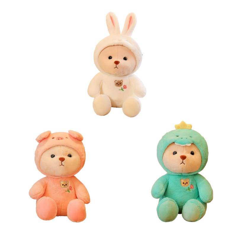 Boneka Teddy Bear Serbaguna Yang Bisa Berubah Jadi Karakter Berbeda Karakter Lolo Castle Collection)