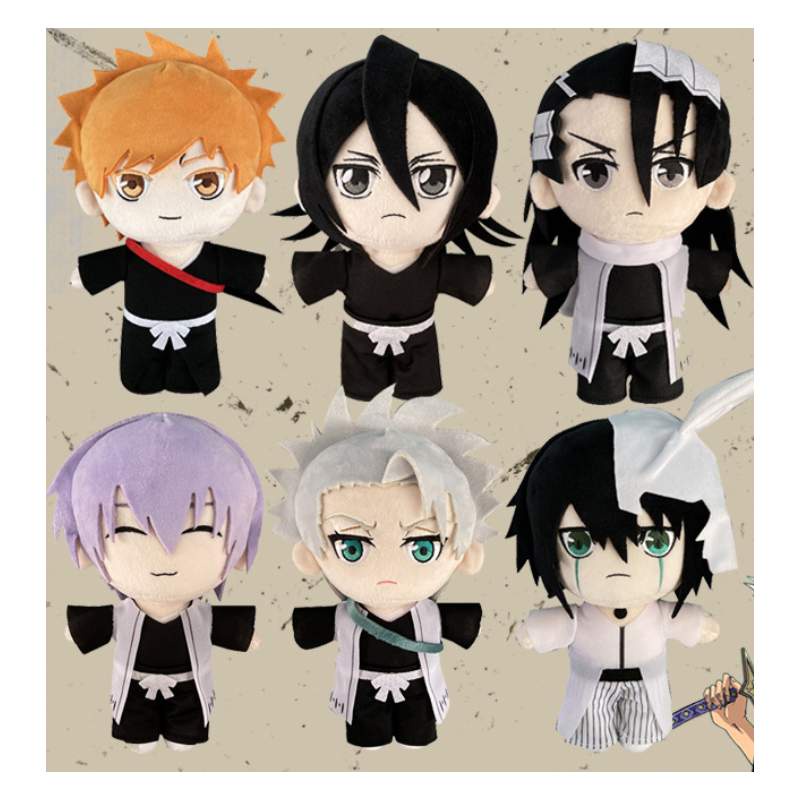 Bleach Plush Shinigami Mainan PP Katun Isi Boneka Dekorasi Anak Hadir