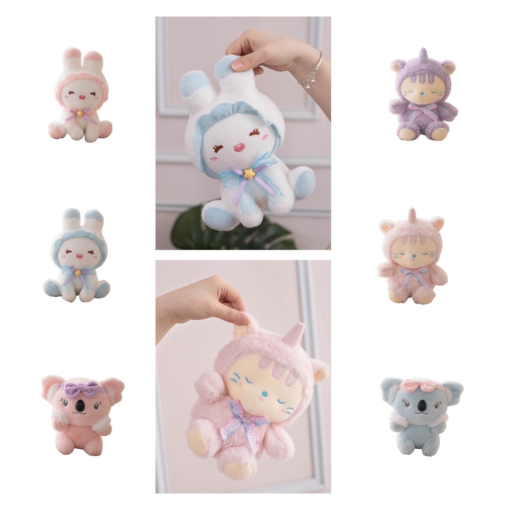 Lembut Dan Cuddly Koala Rabbit Plush Toy Xingmeng, Cocok Untuk Menenangkan Dan Menenangkan Anak-Anak, Hadiah Anak Perempuan Yang Hebat Grab Machine Doll